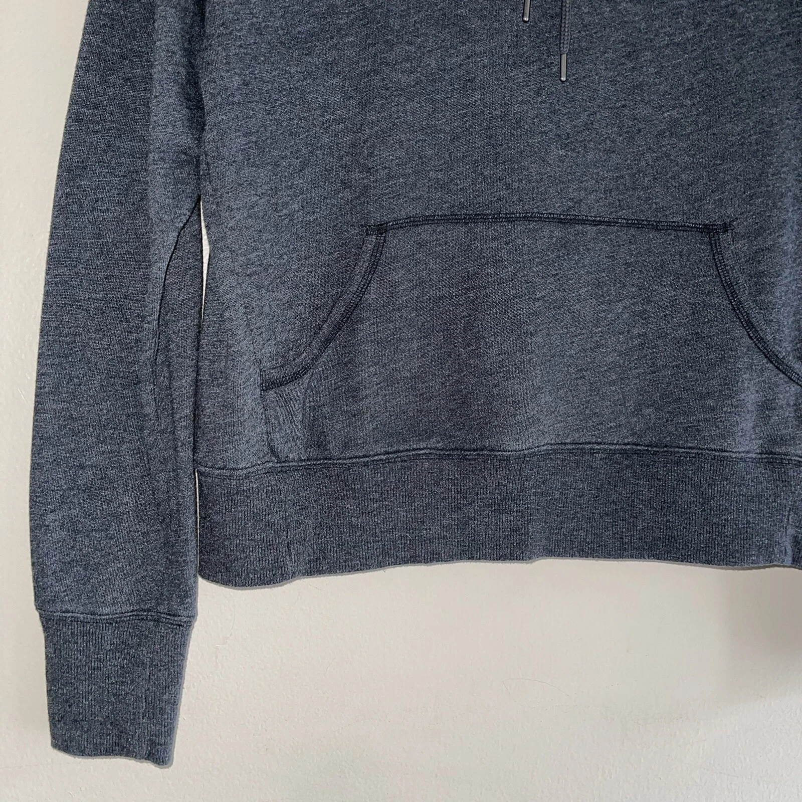 UNDERCOVER Felpa con cappuccio Victorias Secret Sport pullover top donna M grigio tasca nera