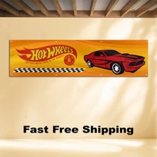 HOT WHEELS 2'X8' BANNER FLAG