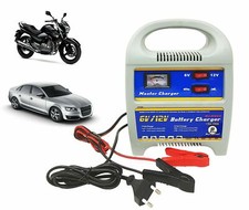 Caricabatterie Portatile Jump Starter 6-12v 8 Ampere Auto e Moto Carica Batterie - Miniatura 1