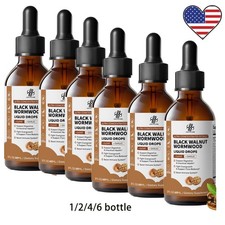 1-6X Parasite Cleanse Tincture/Extract-Wormwood, Black Walnut Hull, Clove 2oz