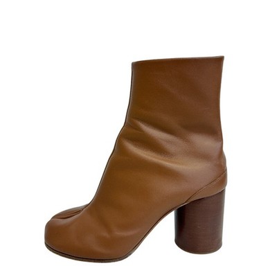 Maison Margiela Tabi boots leather boots Brown leather