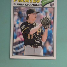 Topps 2026 Heritage Base Set Rookie Bubba Chandler Pirates #265 Baseball