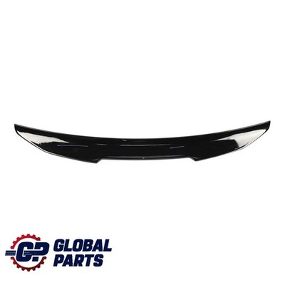 BMW E60 M Sport Look Rear Spoiler Tailgate Boot Lid Trim Panel Black Glossy