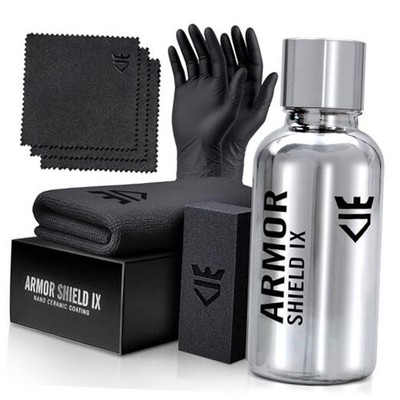  Armor Shield IX   DIY Ceramic Coating for Cars   High-Performance 82% Active 