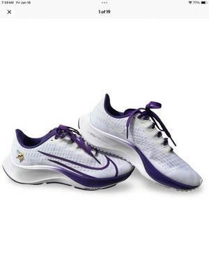 Nike Air Zoom Pegasus 37 Vikings Edition Sneakers Men s 5.5 / Women s 7