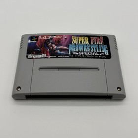 Super Fire Pro Wrestling Special - SFC RARE COMPLETE CIB Super Famicom Japan