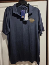 Cutter & Buck Notre Dame Play Like A Champion Today Polo GOLF SHIRT Size L NWT