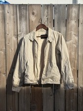 Vintage Men s McGregor Jacket Beige Fur Lined Size 40