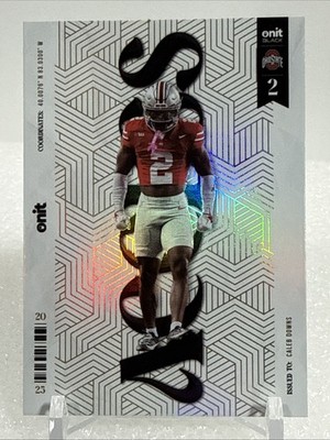 2025 Onit Black Ohio State Buckeyes - ACCESS Holo #A-2 Caleb Downs