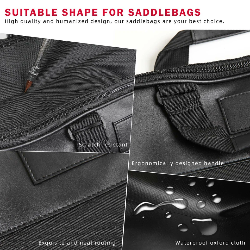 For 10-20 Victory Cross Country Motorcycle Saddlebag Liners Travel Tour Pack Bag Foto 4 de 4