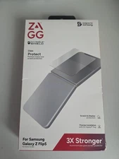 ✅️ZAGG Invisible Shield Protect  Screen Protector For Samsung Galaxy Z Flip5