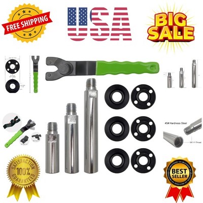 5/8''-11 Angle Grinder Extension Shaft Connecting Rod with Grinder Adjustable ...