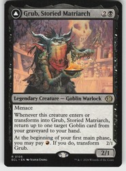 Grub, Storied Matriarch #105 Lorwyn Eclipsed Rare