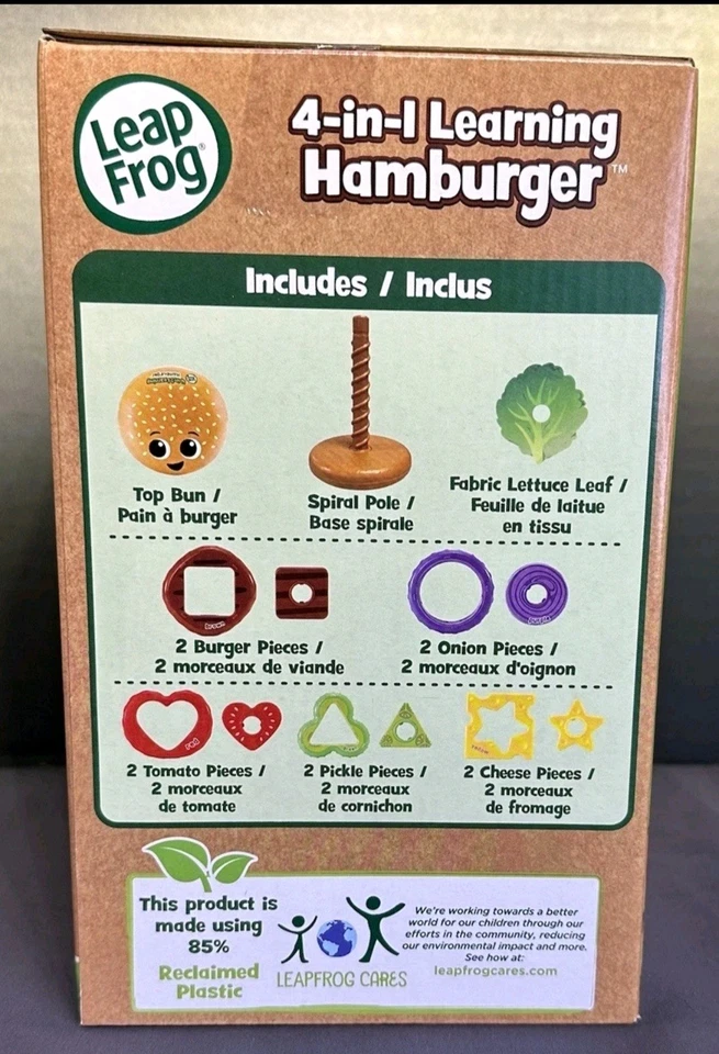 4-in-I Learning Hamburger - Image 2 of 4