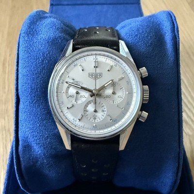 Tag Heuer Carrera CS3110 36mm Silver Dial 1964 Re-Edition Steel
