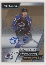 2020 Upper Deck Parkhurst Prominent Prospects Gold Shane Bowers #PP16 Auto 06wk