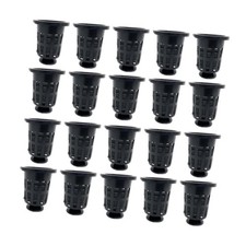 20 Pieces Net Pots for Hydroponics Small Garden Slotted Mesh Net 0.36 per sponge