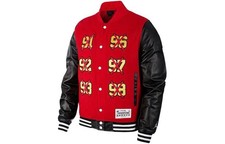 Jordan Baseball Jerseys Men's Red Baseball Collar Moderate BQ5166-657