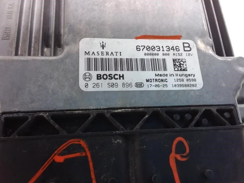 Maserati Levante 2018 Engine control unit P/N 670031346B