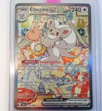 Pokemon TCG Chaos Rising Cinccino ex Special Illustration Rare 119/086 NMPokemon