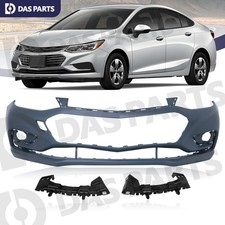 Bumper Cover Fascia Wsupport Bracket Front For Chevrolet Chevy Cruze 2016-2018