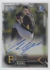2016 Bowman Chrome Prospects Refractor 433/499 Chad Kuhl #BCAP-CK Auto 06z2