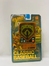 2001 Mattel Classic Baseball Electronic Game w/ Unknown Signature