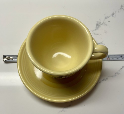 Sylvester Fiesta Ware Cup And Saucer. Homer Laughlin China Looney Tunes - Bild 2 von 4