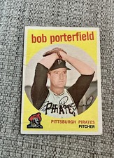 1959 Topps #181 Bob Porterfield in VG Condition Pirates - Free Shipping~