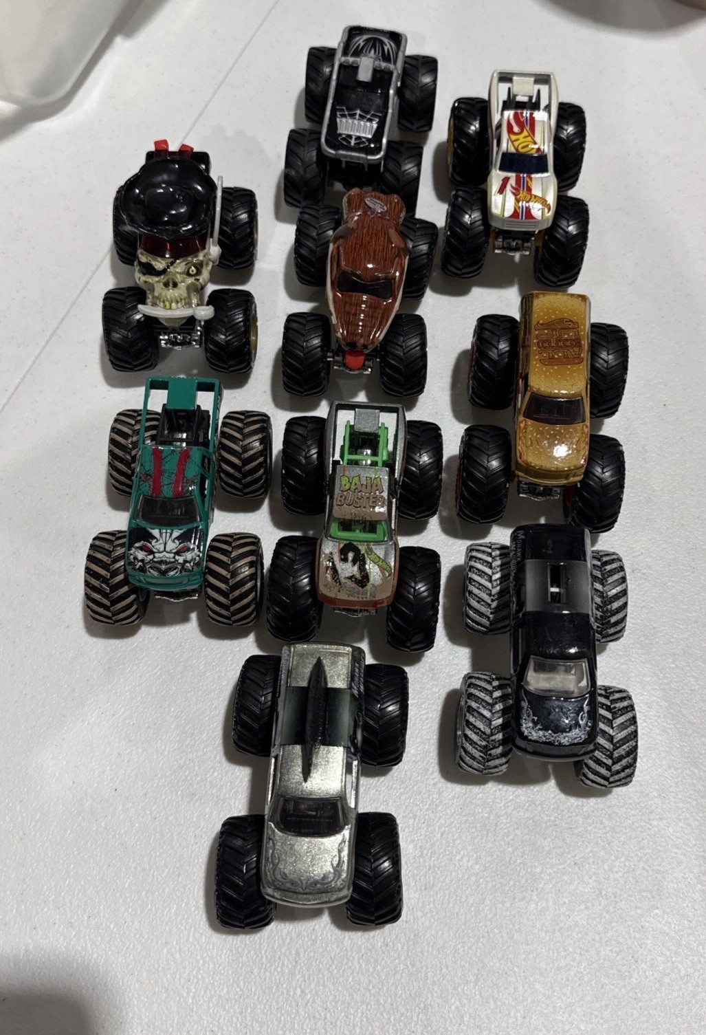 9 Loose Monster Truck Toys for Kids - Fun Collectible Play Vehicles