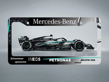 AMG Petronas Formula 1 Team 2025 License Plate Frame