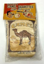 Vintage Camel Novelty Cigarettes Prank Joke Toy Jump Out Snake  *Not Working