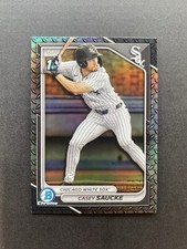 2024 Bowman Draft - Chrome Casey Saucke II #BDC-33 Steel Metal Refractor /100