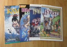 High Grade! 3 Eclipse GNs: HOBBIT Bks #1, 2/1st Prints!, BLACK MAGIC #1 +KAMUI 1