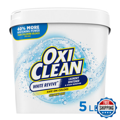 Oxiclean White Revive Laundry Whitener And Stain Remover Powder Alternative To