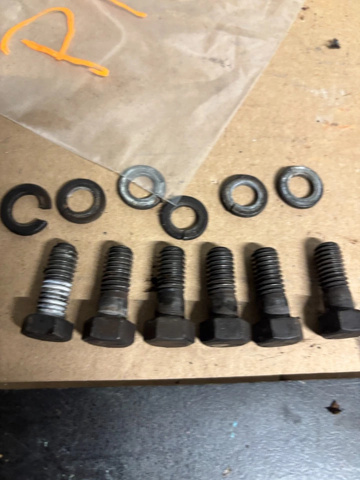 PARAFUSOS DE PLACA DE PRESSÃO DE EMBREAGEM 1987 1991 1992 1995 FORD F250 F350 F150 300 302 351W - Imagem 4 de 4