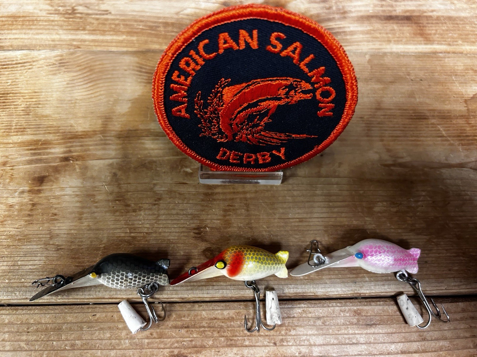 Vintage Luhr Jensen Eddie Pope Hot Shot 5’s (3) Nice :) Steelhead Fishing Lures