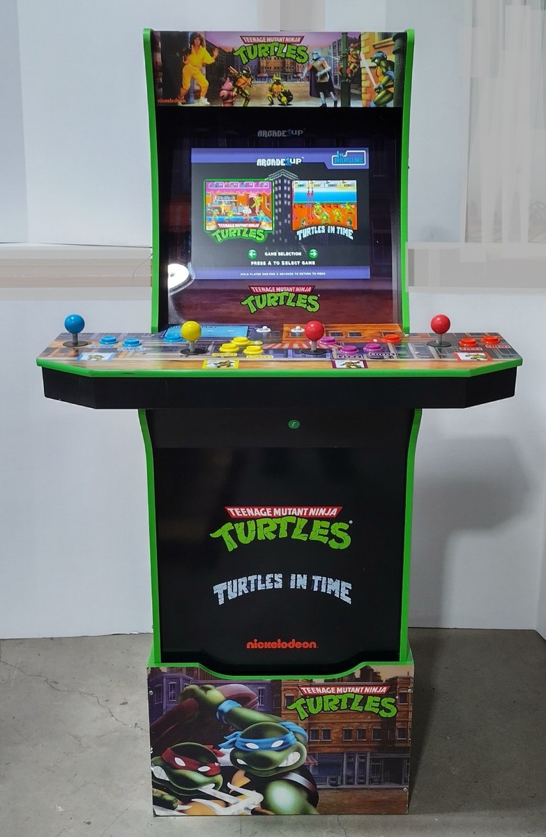 Arcade1Up Teenage Mutant Ninja Turtles Cabinet Arcade Machine w