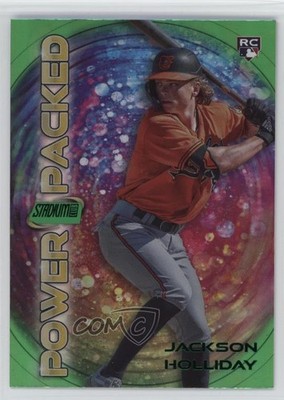 2024 Topps Stadium Club Power Packed Green 2/50 Jackson Holliday Rookie RC 0e8z