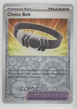 Choice Belt Reverse Foil Pokemon Scarlet & Violet Paldea Evolved PAL #176