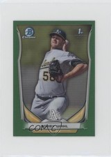 2014 Bowman Chrome Minis Green Refractor 6/15 Bobby Wahl #230 0f6
