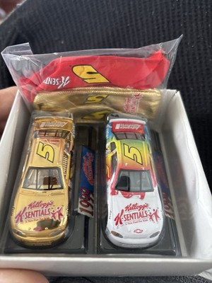 Kellogg s K-Sentials Terry Labonte #5 GOLD Chrome NASCAR 1/64 2-CAR SET 1/2999