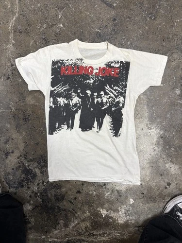 80s Fifth Column Killing Joke Uk Punk Single Stitch 1980s vintage concert t-shirt, vintage, single stitch, B+ condition