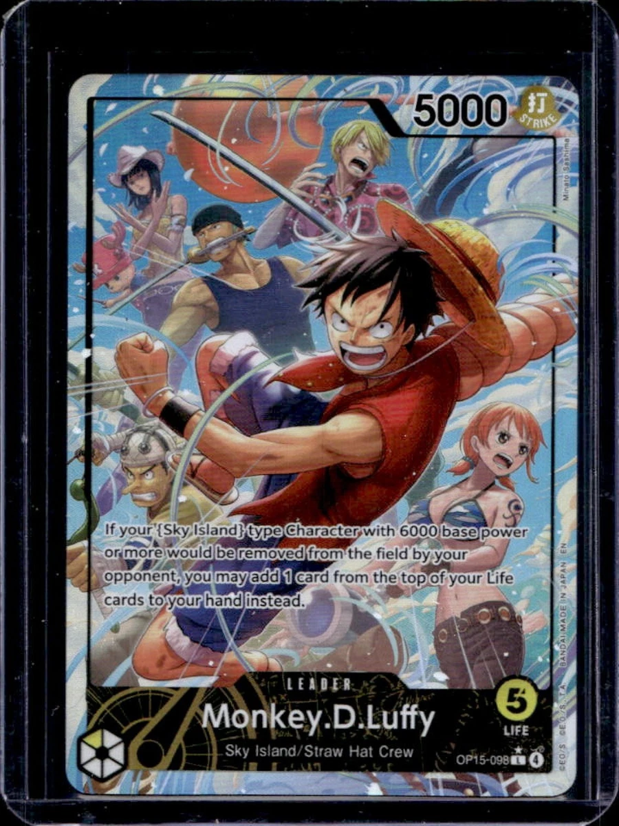 Monkey.D.Luffy OP15-098 Adventure on Kami's Island for sale | eBay