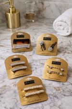 dcnl hair accessories bundle French Couture clips barrettes bobby pins new
