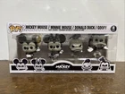 Funko Pop! Disney Mickey and Friends Black & White 4 Pack Set