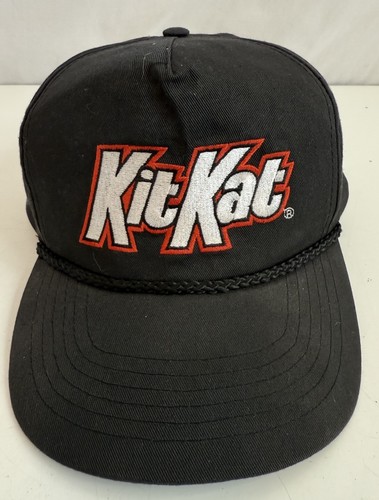 Vintage 90’s Kit Kat Adjustable SnapBack Hat “Gimme A Break” Rope Cap Candy