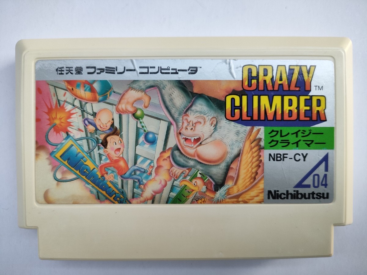 Crazy Climber NICHIBUTSU Sur NES Famicom – Import Japon Complet Boîte, Bon état