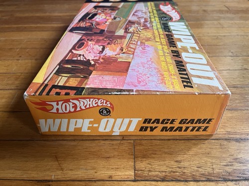 VINTAGE 1968 Hot Wheels Wipe Out Race Game COMPLETE - Picture 11 of 14