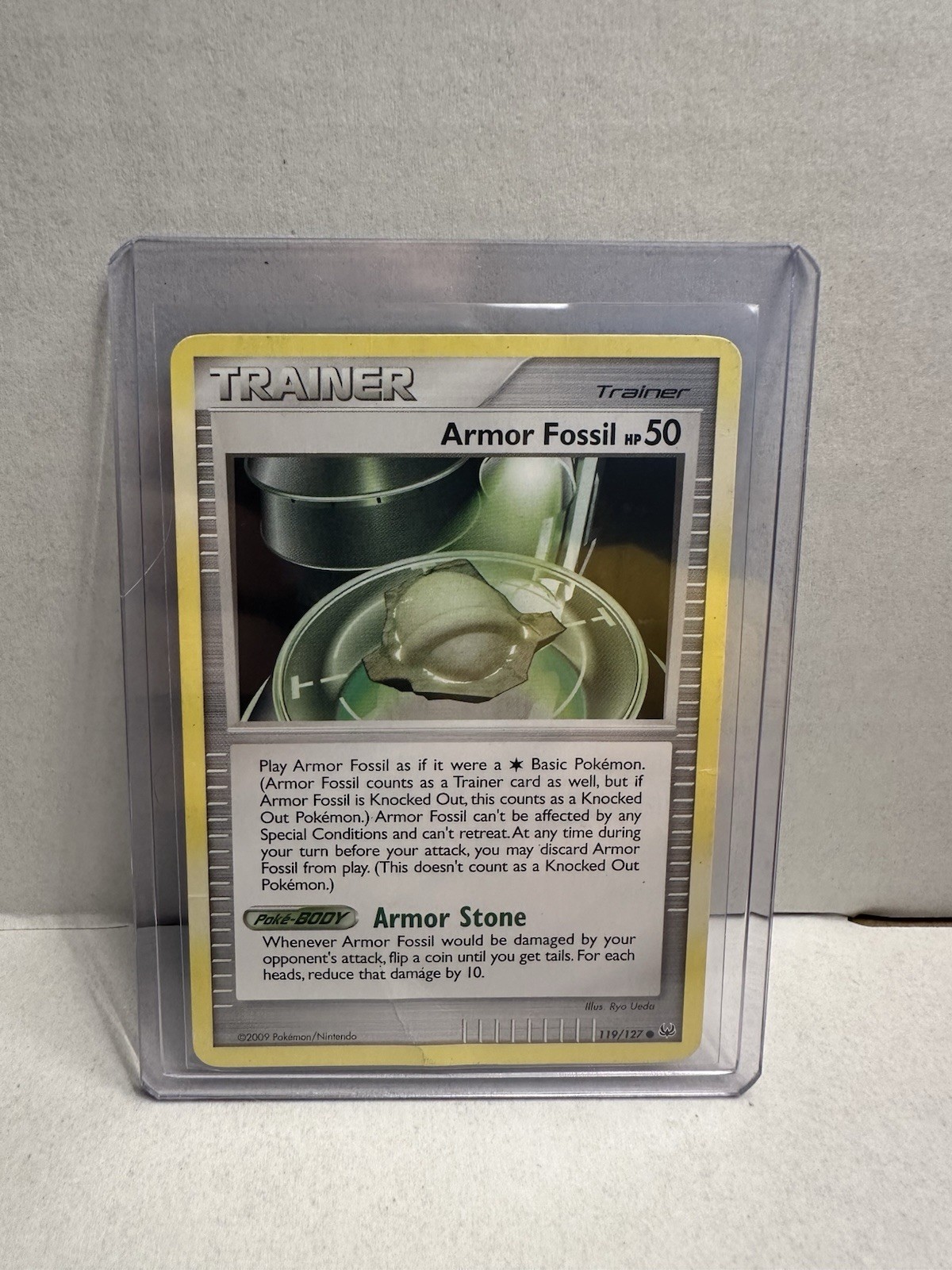Armor Fossil 119/127 Platinum Regular Pokemon